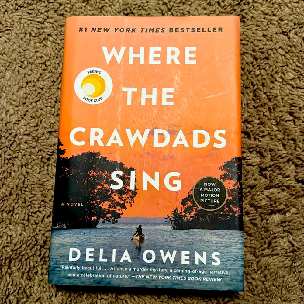 Where The Crawdads Sing by Delia Owens Book! Hardcover
